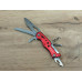 Туристичний ніж-мультитул Traveler MS-001 red  з чохлом