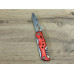 Туристичний ніж-мультитул Traveler MS-001 red  з чохлом