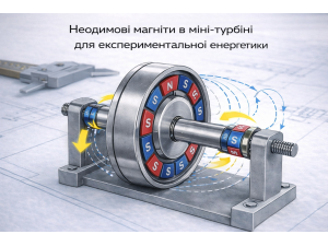 Неодимові магніти в експериментальній енергетиці: повний практичний гайд