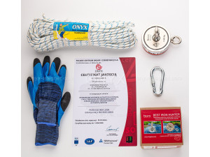 Двосторонній пошуковий магніт F500x2 (650кг)