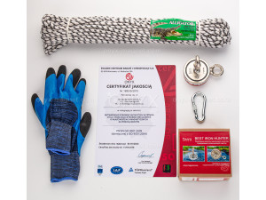 Двосторонній пошуковий магніт F200x2 (200кг)