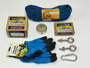 Двосторонній пошуковий магніт F100x2 (зусилля 165кг) IRON HUNTER