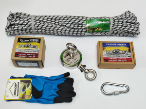 Двосторонній пошуковий магніт F200x2 (зусилля 320кг) IRON HUNTER