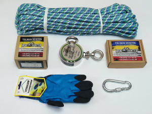 Двосторонній пошуковий магніт F300x2 (зусилля 365кг) IRON HUNTER