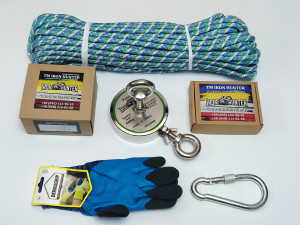 Двосторонній пошуковий магніт F600x2 (зусилля 640кг) IRON HUNTER