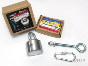 Диск 45х25мм у корпусі 58*40мм із рим-болтом М10