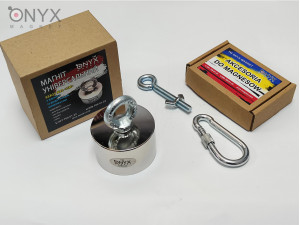 Диск 55х25мм у корпусі 65x40мм із рим-болтом М8