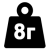 Вага: 8г