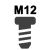 Різьба: М12