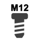 Різьба: М12