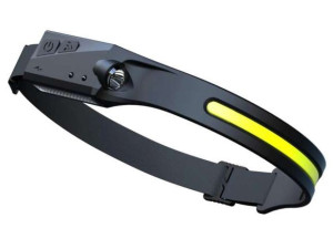 Легкий налобний акумуляторний ліхтар 2 в 1  із датчиком руху 350лм XPE-COB-350Lm ULTRApower