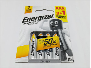 Батарейки (міні-палець) Energizer AAA LR03 (ціна за 4 шт)