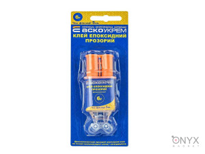 Універсальний епоксидний клей (шприц 6 мл), АСКО-УКРЕМ