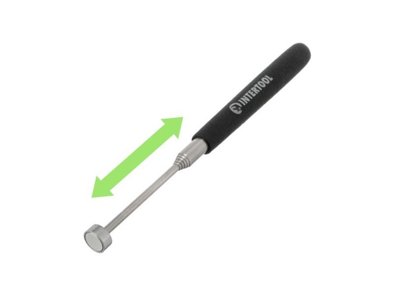 Захват магнітний телескопічний 130-640 мм, 2.25 кг INTERTOOL ET-1006 Захват магнітний телескопічний 130-640 мм, 2.25 кг INTERTOOL ET-1006