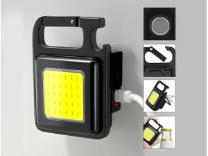 Ліхтарик-брелок із магнітом багатофункціональний BL J031 COB