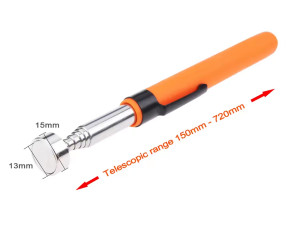 Телескопічний магніт для вилучення з важкодоступних місць 15-72 см