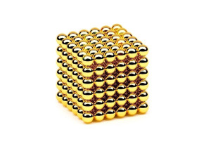 Неокуб 216 магнітів антистрес-конструктор Золотий