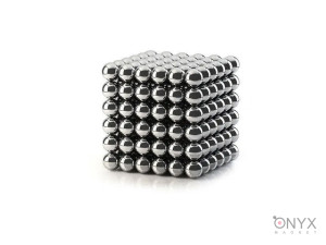 Неокуб 216 магнітів антистрес-конструктор Никель