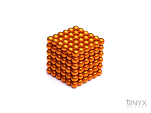 Неокуб 216 магнітів антистрес-конструктор Помаранчевий