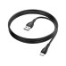 Кабель USB Borofone BX121 Type-C 3A чорний