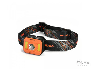 Налобний світлодіодний ліхтарик VIDEX VLF-H085-OR 400Lm 5000K