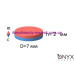 Неодимовий магніт малий диск (шайба) 7х2мм Неодимовий магніт малий диск (шайба) 7х2мм