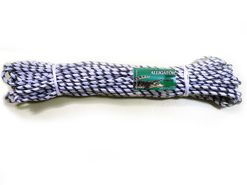 Трос човновий Alligator 7мм 30м Зусилля на розрив 600кг, мотузка,канат,шнур Трос човновий Alligator 7мм 30м Зусилля на розрив 600кг, мотузка,канат,шнур